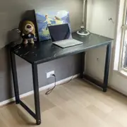 Computer Desk Study Office Table Black Marble PC Laptop Table Student Home Writi