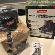 Coleman Camping Drip Coffee Maker 10 Cup #5008-700 See Bonus w/Coffee Brand New