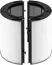 Upgraded 2 in 1 Glass HEPA+ Carbon Filter for Dyson Pure Cool, Pure Hot+Cool Air Purifiers, Compatible with PH01, HP07, HP10, TP07, TP10, TP09, HP09, HP06, TP06,TP04,TP05 (Part No. 965432-01)