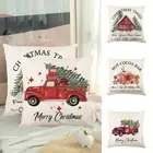 Waist Home Decoration Pillow Case Christmas Pillow Cover Square Cushion Cover