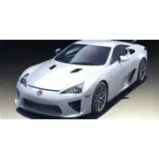 Tamiya Lexus LFA 1/24 Plastic Model Kit Assembly, Supercar, Used