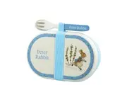 Beatrix Potter Peter Rabbit Organic Snack Box with Cutlery Set