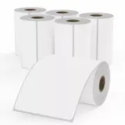 4x6 Blank Direct Thermal Shipping Labels for Zebra 2844 Zp-450 Zp-500 Zp-505 ...
