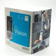 New Lockly Vision Zeno Series Deadbolt Edition Video Smart Lock PGK798HKSN