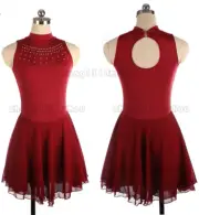 Ice figure skating dress/rhythmic gymnastics costume/spinning ice dance costume