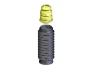 KYB 41WS35S Front Strut Bellows Fits 1992-1995 Mazda MX3 Boot Kits Boot Kits (for: Mazda)