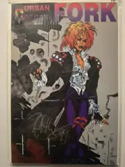 Urban Decay: Fork/Zero Joe Flipbook #0 (Anubis Press 1994) Signed Paul H. Way NM