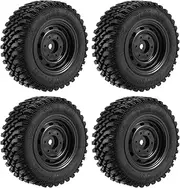 for MN128 MN86 MN86S MN86K MN86KS MN G500 4pcs 80mm Rubber Tire Tyre 1/12 RC Car Upgrade Parts Accessories
