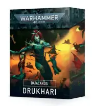 Warhammer 40,000: Datacards - Drukhari 9th Edition GW 45-02 NIB