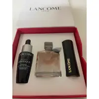 在飛比找蝦皮購物優惠-法國 蘭蔻 Lancôme 小黑瓶香水口紅禮盒組