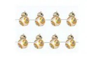 BB-8 Battery Operated LED Fairy Light Set, Micro Mini Star Wars String Light Set
