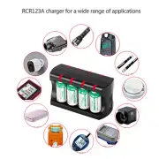 DC5V 2.1A RCR123A Battery Charger 8 Batteries Simultaneously Saft Charge Device