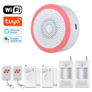 Tuya Smart Alarm System for Home Burglar Security 433Mhz Door Senosr Wifi Alarm