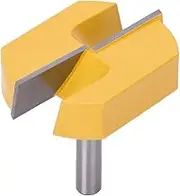 Router Bit, Bottom Surface Planing Slab Flattening Router Bits, Milling Cutter Tipped Tool for Cabinet, Door Frame, Plane (8x57mm)