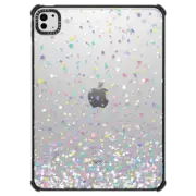 iPad Pro 11-inch (M4) iPad Impact Case Pastel Confetti Star Rain Transparent