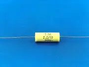 2 x 2.2uF 250V 10% AUDIO NON - POLARIZED Polyester axial film Capacitor