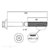 Permaseal Cylinder Head Bolt Set - HBS236