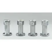 Weld Racing Open End Wheel Nut and Washer 1/2" Suit Draglite, Rodlite, Prostar Wheels (4 Pack)