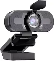 Webcam with Microphone for Desktop Laptop 1080P HD Streaming USB PC Computer Web