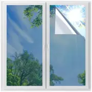 One Way Window Film Daytime Privacy Window Tint for Home, Sun Blocking Anti U...