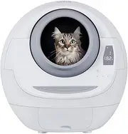 Smarty Pear Leo’s Loo Covered Automatic Self-Cleaning Cat Litter Box