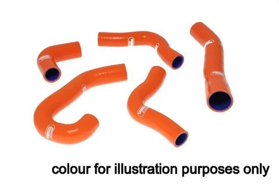 BLACK Samco Silicon Rad Hoses FOR KTM 1190 RC8 08>11