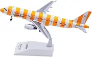 Pre-Built Model Aircraft 18CM Scale Miniature Aircraft Model 1:200 for Condor Air A320 D-AICU Finished Airplane Model Kit Miniature Airplane Model