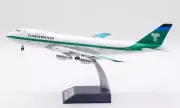 1:200 35CM InFlight Transamerica BOEING 747-200 Passenger Airplane Diecast Model