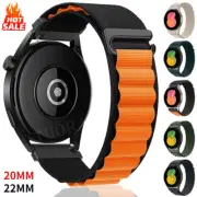 Nylon Loop Watch Band Strap For Huami Amazfit GTR GTS 4 3 2e 2 Mini Bip U S Lite