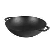 Pyrolux Pyrocast Wok 37cm Super Hard Wearing Quality Heavy Duty Cast Iron