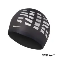 在飛比找momo購物網優惠-【NIKE 耐吉】SWIM 男女 矽膠泳帽 運動 機能 黑 