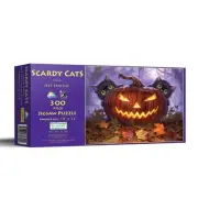 SunsOut Scardy Cats 300 pc Halloween Jigsaw Puzzle 32700
