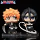 惠美玩品 死神 其他 公仔 2012 BLEACH 黑崎一護 朽木露琪亞 蚊香眼 Q版 共兩款