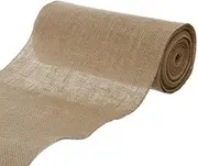 Jute Table Runner Burlap Hessian Roll 25cm x 10m Natural Fabric Material Cloth