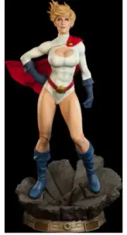 Power Girl Premium Format Figure Statue Sideshow Exclusive