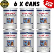 6 X Alpha Lipid Lifeline Blended Milk Colostrum Powder 450g Newly Arrived Stocks