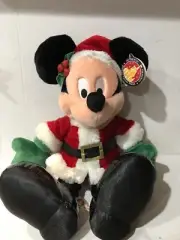Disney Park Exclusive Christmas Santa Mikey Mouse/ NEW WITH TAG