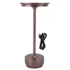 (Dark Curry) Rechargeable Cordless Led Desk Lamp Touch Sensor Lamp 3 Modes Po US