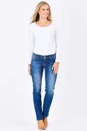 Rosetta Mid Rise Straight--LTB-5024