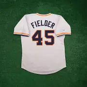 Cecil Fielder 1984 Detroit Tigers Cooperstown Grey Road Throwback Jersey