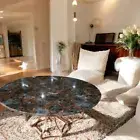 36" Handmade Labradorite Table Natural Gemstone Coffee & Side Table Cafe Decors