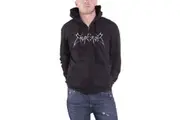 Emperor In The Nightside Eclipse 2011 Official Mens New Black Zipped Hoodie