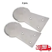 2pcs Thai Tools Kitchen Coconut Grater Coconut Scraper Screw Vintage Grater Hand