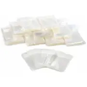 1000 Clear Bags Self Adhesive Sealable Jewelers 2" x 2"