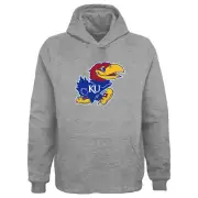 Outerstuff NCAA Youth Boys Kansas Jayhawks Primary Logo Fan Fleece Hoodie