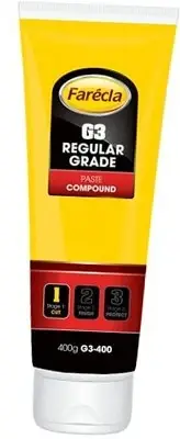 Farecla G3400/12 400G Medium Silicon Carbide Paste Compound for Steel,