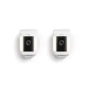Ring White Battery Spotlight Cam Plus - 2 Pack