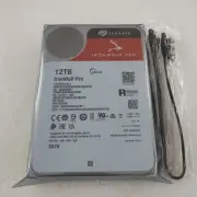 New IronWolf Pro ST12000NT001 12TB 256MB 6Gb/s SATA 3.5" HDD Warranty 1 year