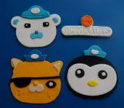 OCTONAUTS EDIBLE CAKE TOPPER X 1 - CHOOSE YOUR DESIGN.... FANTASTIC