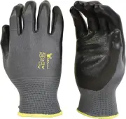 - 6 PAIRS Men'S Working Gloves with Micro Foam Coating - Garden Gloves Texture G